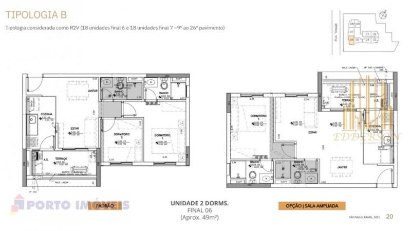 Apartamento à venda com 2 quartos, 49m² - Foto 11