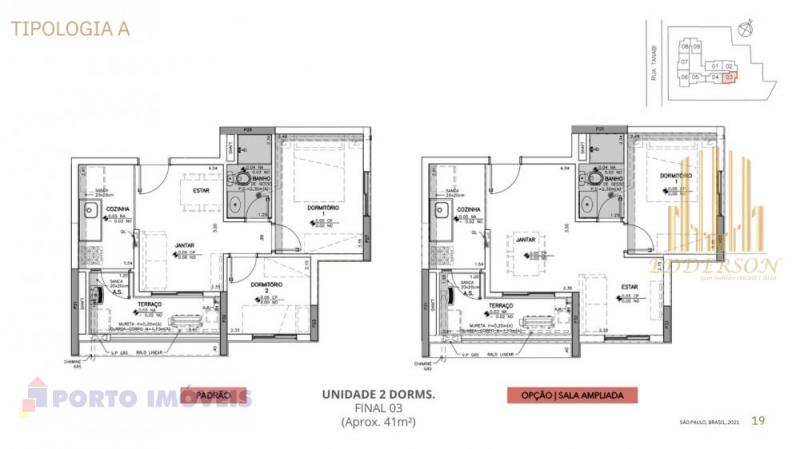 Apartamento à venda com 2 quartos, 49m² - Foto 9